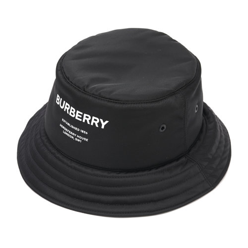 BURBERRY/博柏利22春夏字母徽标女士帽子渔夫帽 8044081