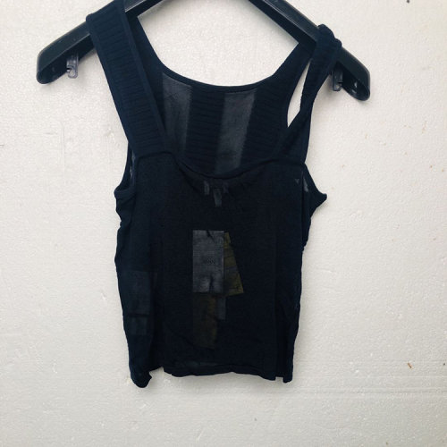 ARMANI COLLEZIONI/阿玛尼卡尔兹 女士蓝色背心 CM37MM CM22M 913