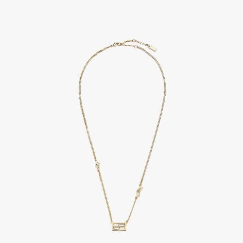  FENDI芬迪 22年秋冬 女士 项链 金色项链 8AH650W2YF089U