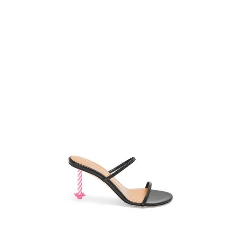 LOEWE罗意威 22年秋冬 女士 高跟凉鞋 Birthday candle sandal in goatskin L814465X15-1100