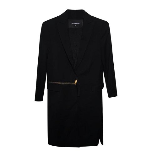 Dsquared2/D二次方/黑色女士风衣