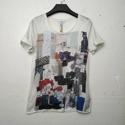 ESCADA/爱斯卡达  女士T恤 女士短袖T恤  5013886 81480