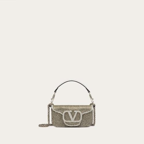  VALENTINO华伦天奴 22年秋冬 女士 单肩包 PETIT SAC PORTé éPAULE LOCò BRODé 2W2B0K53JT