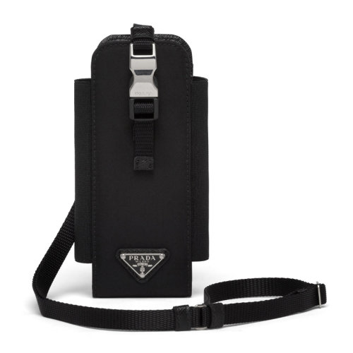 PRADA/普拉达  女士黑色手机包 1ZT023-2DMP-F0002