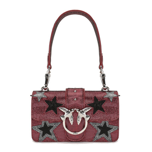 PINKO 紫红色 女士 单肩包 1P218QY51R Y93