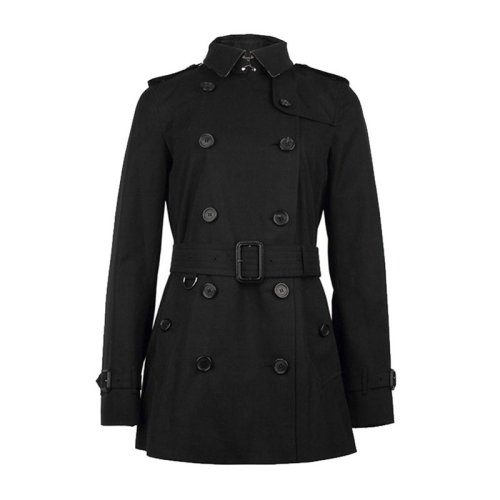 BURBERRY 女士 黑色系 风衣 3900548-146#190228 (批次不同新旧版标签除机发放)