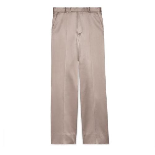  GUCCI古驰 22年秋冬 男士 缎面正装西裤 672086 ZAIMD 1072