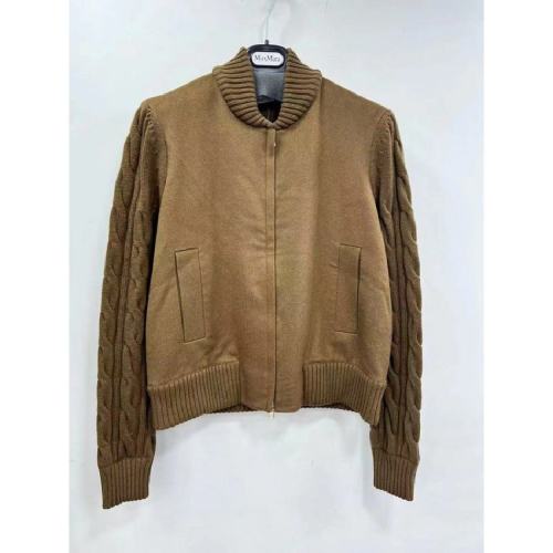  MaxMara/麦丝玛拉 女士棕色时尚休闲夹克 MAGENTA-003 PLFSX