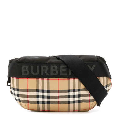BURBERRY/博柏利 中号 Vintage 格纹尼龙腰包 80265571