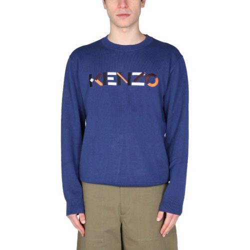  KENZO/高田贤三 男士蓝色棉质卫衣 FC55PU6943LA 78 PLFSX