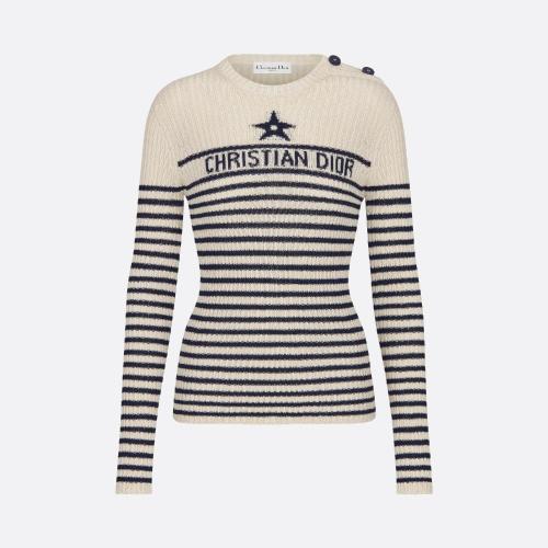  DIOR迪奥 22年秋冬 女士 针织衫 Dioriviera 针织衫 244S10AM730_X5801