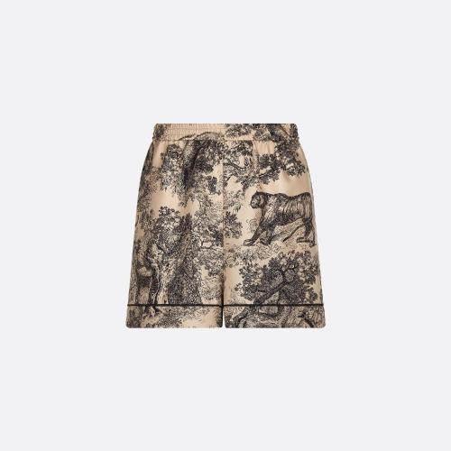  DIOR迪奥 22年秋冬 女士 短裤 Short Dior Chez Moi 221P77A6805_X1821