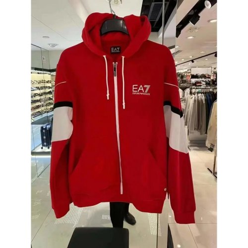  Emporio Armani/安普里奥阿玛尼 男士红色棉质夹克 6KPM01 PJ3MZ 1451 PLFSX