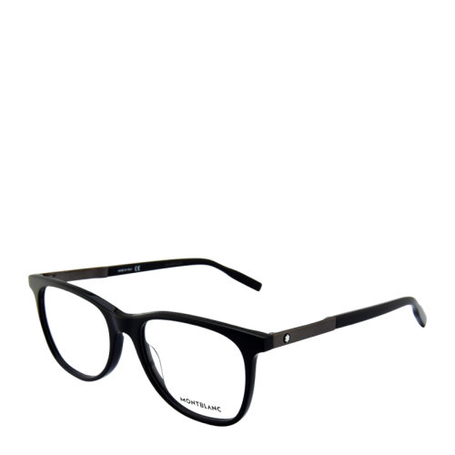 MontBlanc/万宝龙 商务 休闲 板材 方圆形 男女款 光学镜架 全框 拼色镜腿 近视 眼镜框 眼镜架 MB0057O 53mm MontBlanc 万宝龙