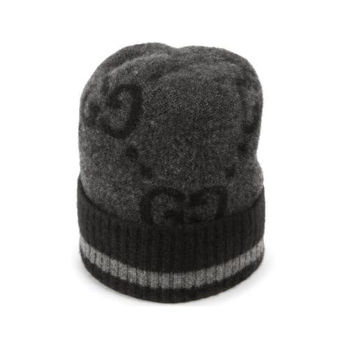  GUCCI古驰 22年秋冬 男士 GG针织山羊绒帽 676827 4GABX 1360