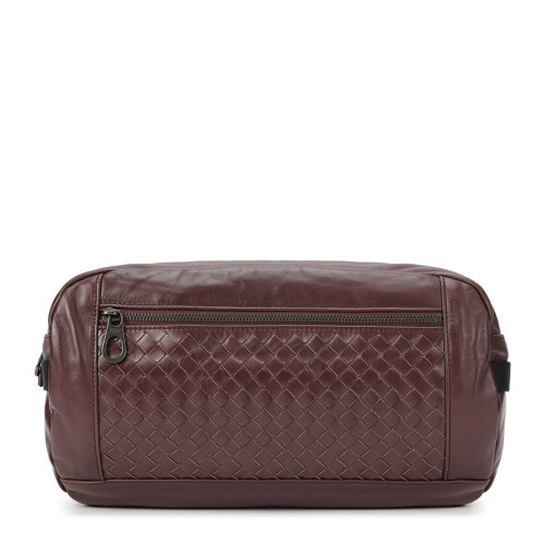 Bottega Veneta/葆蝶家 女士红色皮革腰包 女包361013-VQ121-5065