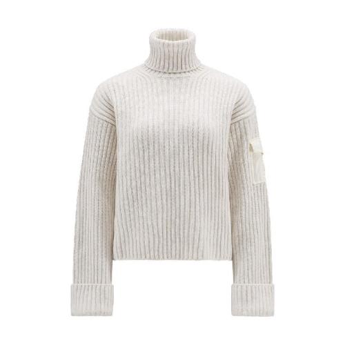  MONCLER蒙可蒙克莱 22年秋冬 女士 针织衫 羊毛高领卫衣 H20939F00017M1241080