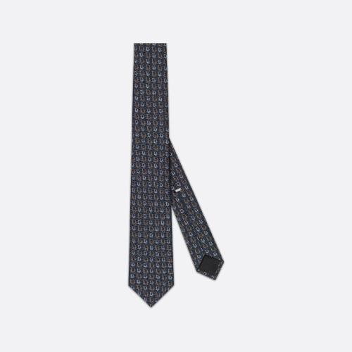  DIOR迪奥 22年秋冬 男士 领带 Dior 印花领带 19C1047A0492_C587