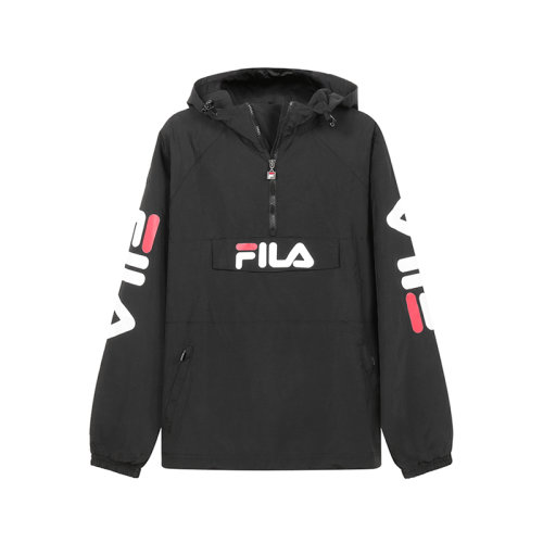 FILA/斐乐 男士聚酰胺宽松版连帽长袖卫衣运动衫 688199