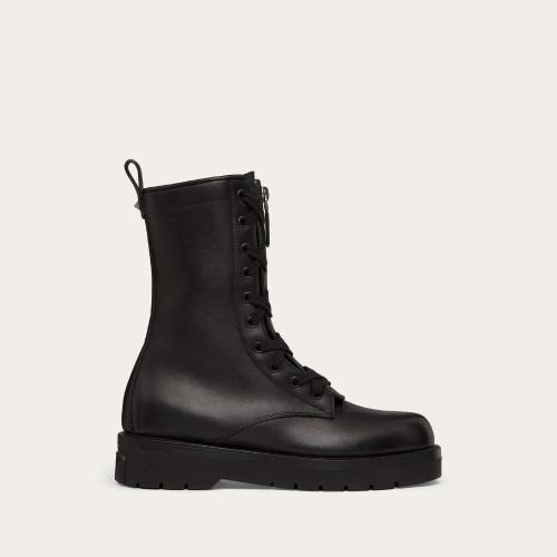 VALENTINO华伦天奴 22年秋冬 女士 短靴 RANGERS XCOMBAT EN VEAU. TALON?: 40?MM XW0S0EE3G