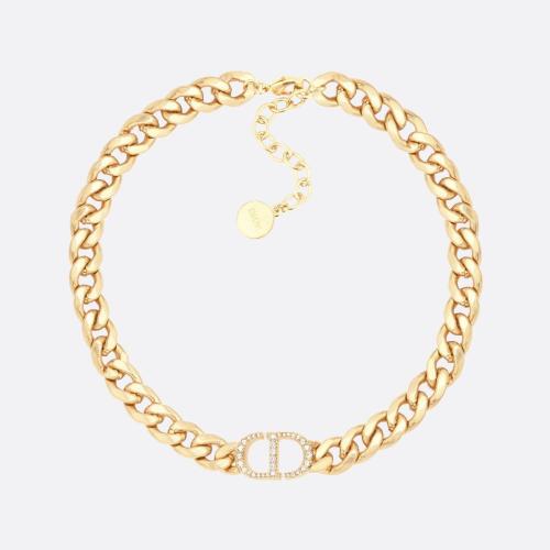  DIOR迪奥 22年秋冬 女士 项链 30 Montaigne 项链 N1713MTGCY_D03S