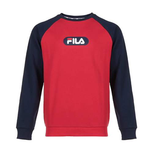 FILA/斐乐 男士棉质圆领长袖卫衣 687961
