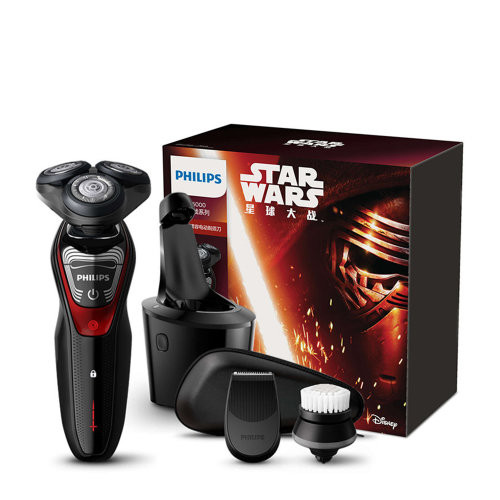Philips/飞利浦电动剃须刀XZ5810/70 星战凯洛伦版 多功能理容刮胡刀（带智能清洁系器）