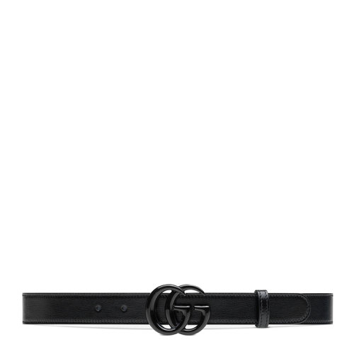 GUCCI/古驰 双G带扣窄版腰带 41451618YXV