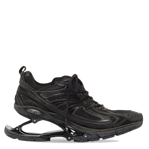 Balenciaga/巴黎世家 X-PANDER系列 女士黑色网眼和尼龙运动鞋653870W2RA21000