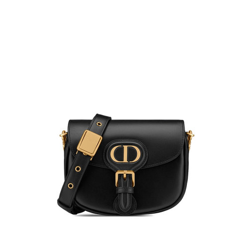 DIOR/迪奥 BOBBY系列 小号黑匣子小牛皮单肩斜挎包M9317UMOL_M900