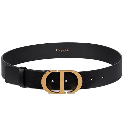 DIOR/迪奥 女士黑色光滑小牛皮腰带35毫米B0077UVWV_M900
