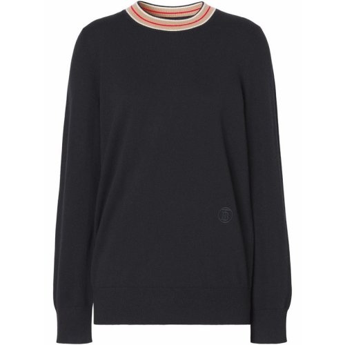  BURBERRY/博柏利 女士条纹羊绒针织衫/毛衣 8048428