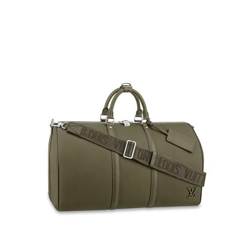  LV路易威登 22年秋冬 男士 旅行包 KEEPALL BANDOULIERE 50 旅行袋 M21536