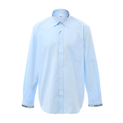 BURBERRY/博柏利 服装 衬衫 白 服装 巴宝莉 专柜同款 男装 衬衫 男 衬衣 男士长袖衬衫