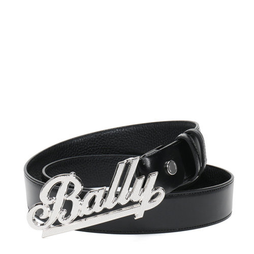 BALLY/巴利 男士牛皮板扣式皮带腰带 BALLY SWOOSH 35 M