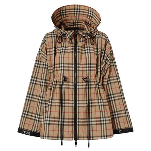 BURBERRY/博柏利 徽标带饰再生聚酯纤维女士夹克 80322101