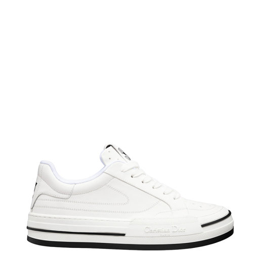 DIOR/迪奥 22年秋冬新款 D-FREEWAY系列 女士白色牛皮革厚底运动鞋KCK349VEA_S10W