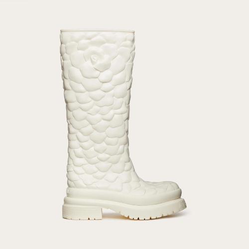  VALENTINO华伦天奴 22年秋冬 女士 高筒靴 BOTTES ATELIER SHOES VALENTINO GARA*w*VANI 03 RO 预定商品1-3周发货