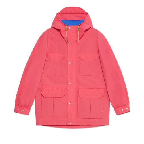  GUCCI古驰 22年秋冬 女士 The North Face x Gucci联名系列大衣 672462 ZAH9D 5626