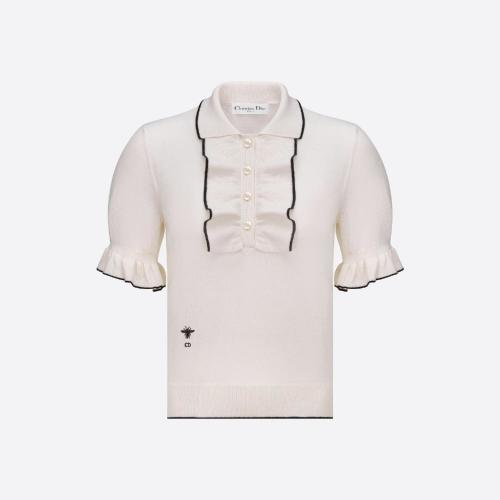  DIOR迪奥 22年秋冬 女士 针织衫 短袖针织衫 314S52AM102_X0899