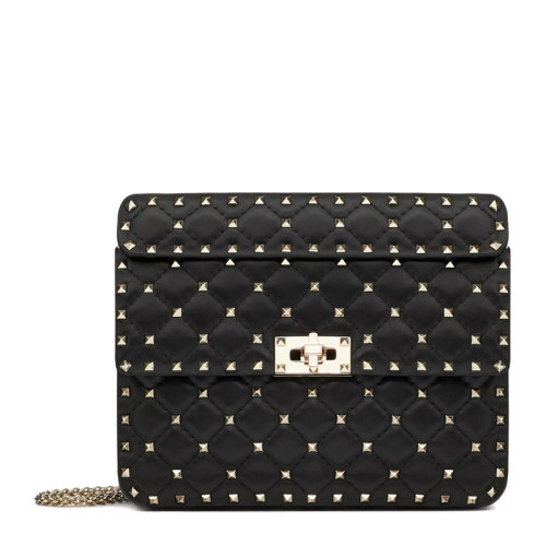 Valentino/华伦天奴 女士红色牛皮铆钉斜挎包单肩包手提包女包SW2B0122-NAP-JU5