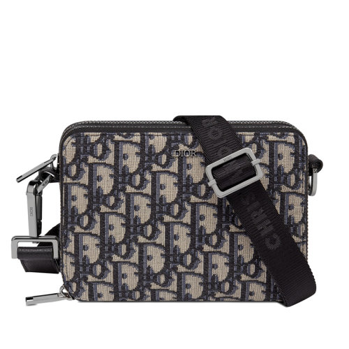 DIOR/迪奥  男士DIOR OBLIQUE提花布单肩包 2OBBC119YSE_H05E