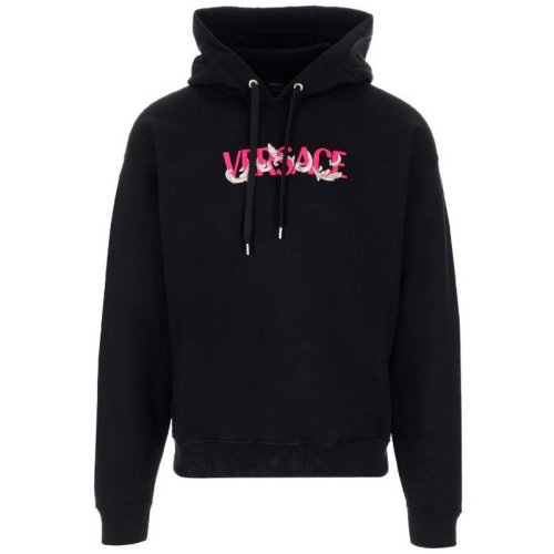  VERSACE/范思哲 男士黑色棉质卫衣 1006498 1A04509 1B000 PLFSX