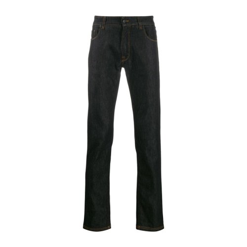  FENDI/芬迪 男士黑色棉质牛仔裤 FLP201 A9LG F0QA1 PLFSX