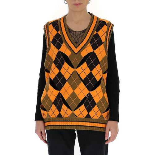  BURBERRY/博柏利 菱形纹无袖毛衣式马甲 80374321 PLFSX