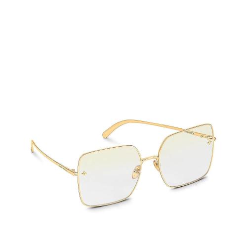  LV路易威登 22年秋冬 女士 太阳眼镜 LV CHARM SQUARE 轻型防蓝光眼镜 Z1775U