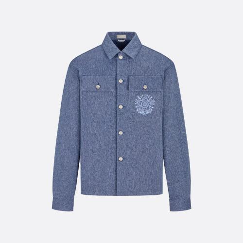  DIOR迪奥 22年秋冬 男士 夹克 Surchemise 243D487AY514_C585