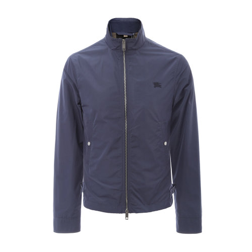 BURBERRY/博柏利 服装 巴宝莉 男士外套 拉链夹克 黑/深蓝色 男装 男士夹克