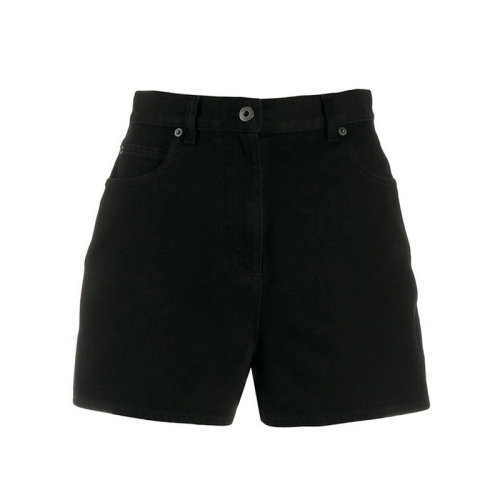 Valentino/华伦天奴 女裤 时尚百搭 女士黑色棉质短裤 TB3DD09P6080NI HKY015C