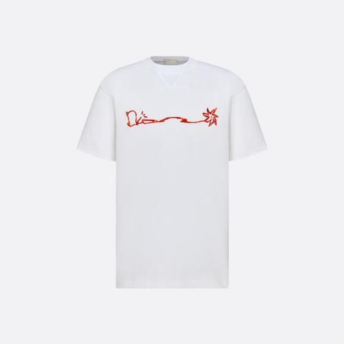  DIOR迪奥 22年秋冬 男士 短袖T恤 CACTUS JACK DIOR 超大版型 T 恤 283J685C0554_C083